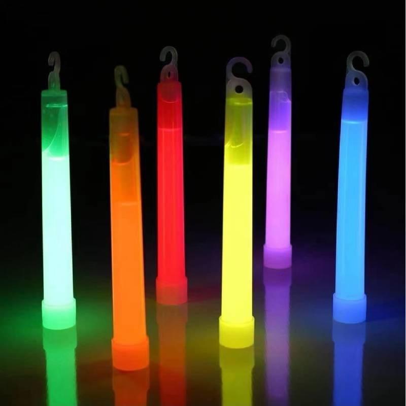 Glow Sticks Premium Individually Wrapped 6inch Long Party Neon Light Safety