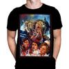 Wild Star Hearts American Werewolf In London Mens T-Shirt Gothic Horror Halloween Black Cotton Graphic Tee Shirt