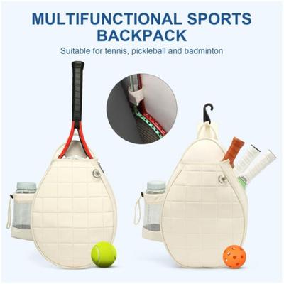 Ayarlanabilir Tenis Raketi Çantası Çapraz Askılı Spor Fitness Çantası Tenis Çapraz Askılı Çanta Spor
