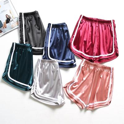 Shorts Feminino Verão Feminino Novo Estilo Europa e Estados Unidos Moda Tudo Suave Elástico Movimento