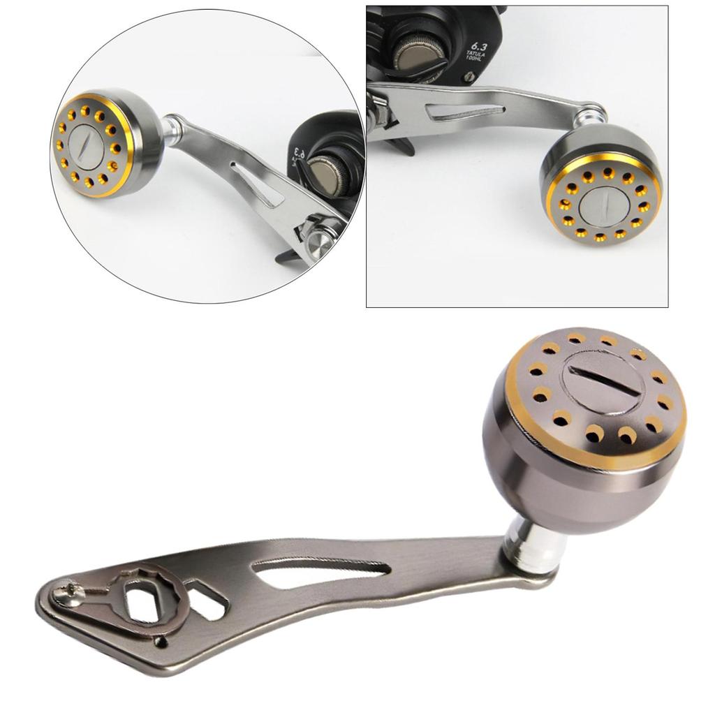 Aluminum Alloy Reel Rocker Single Handle for Tools Outdoor