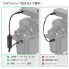 Cubilux כבל מנחית קו TRS 3.5 מ"מ למיקרופון, 3 רמות (-10dB/-20dB/-30dB) כבל מתאם אודיו סטריאופוני למצלמות DSLR/וידאו, 30 ס"מ