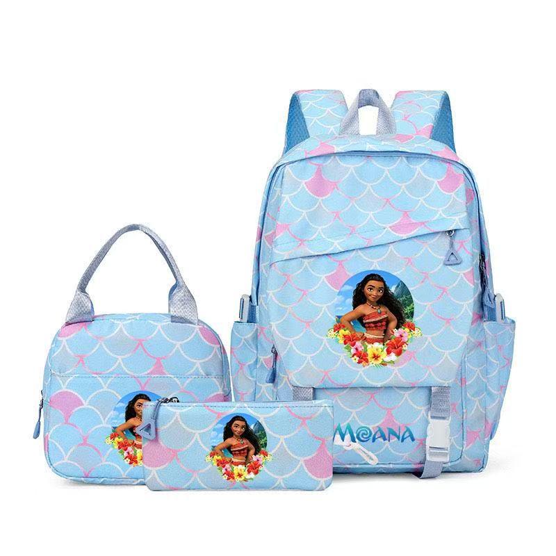 

Moana Print Large Capacity Backpack Set for Primary & Middle School Students