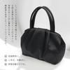 Formal Soft Design Pleated Suitable for School A5 Black [PLEX] Bag, Handbag, Type, Weddings, Funerals, Events, Size,