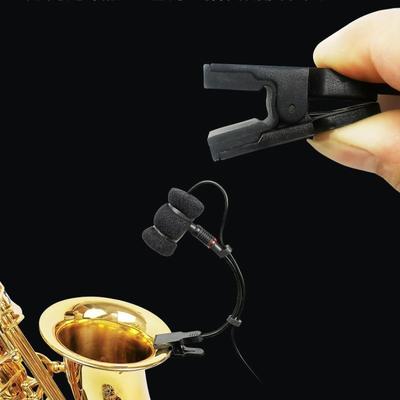 Saxofoon Microfoon Clip Houder Stabiele Standaard Instrument Microfoon Klem voor Muzikanten Podium