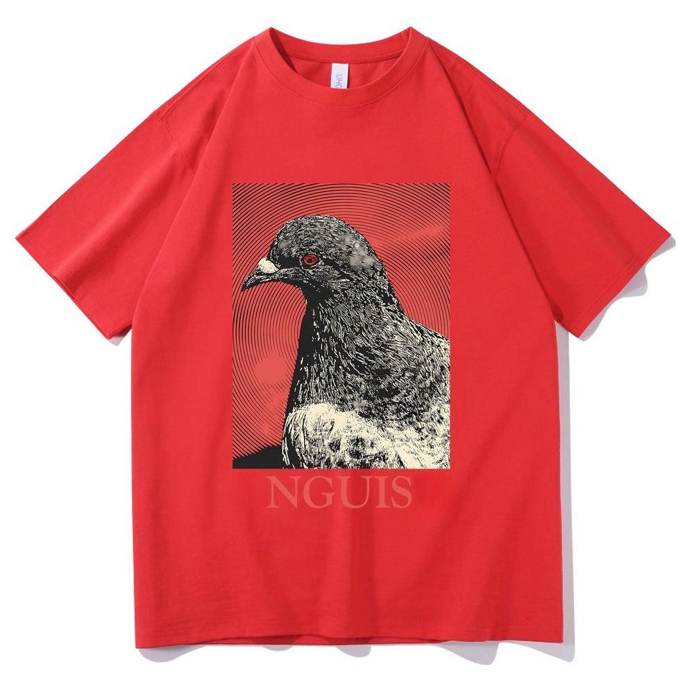 2025 New Essential Cotton Unisex T-Shirt Fashion Printing Soft Breathable Crew Neck Fashion Men's and Women's T-Shirts One Piece