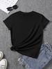 Women's Boho Nazar Amulet T-Shirt Evil Eye Blue Golden Print Crewneck Short Sleeve Tees Tops Graphic Y2k T Shirt Clothes Female