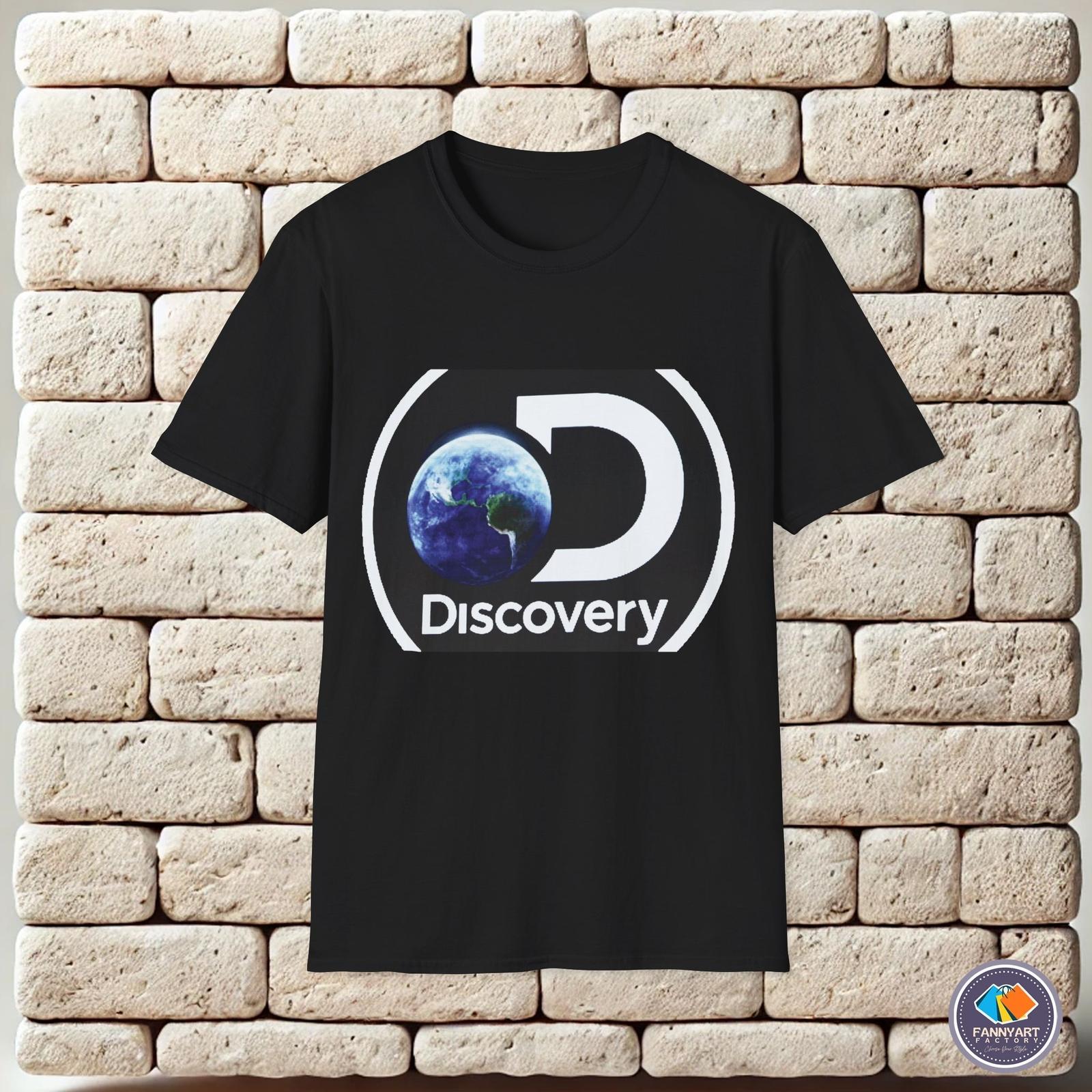 Discovery Channel Logo Unisex T-Shirt S