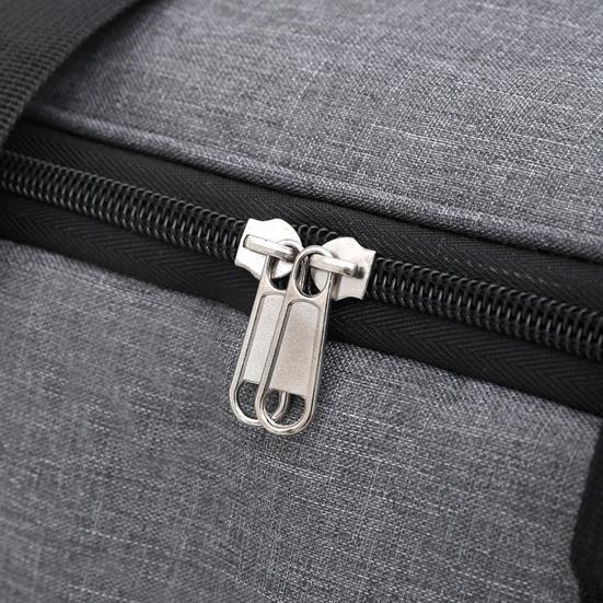 Picknickväska Isolerad Matsäck med Högdensitetsisolering Stor Kapacitet Dubbla Fack Avtagbar Axelrem Vattentät