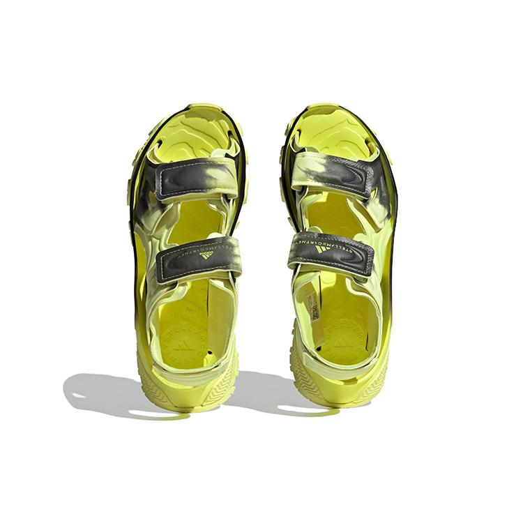 New Adidas Stella McCartney X Women's Hika Outdoor Sandal 'Frozen Yellow' HP6308