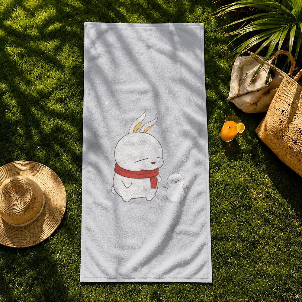 Character Mashi Maro Towel Towel beach towel, quick drying absorbent bath towel for Swim,Gym,Camping,Outdoor hot