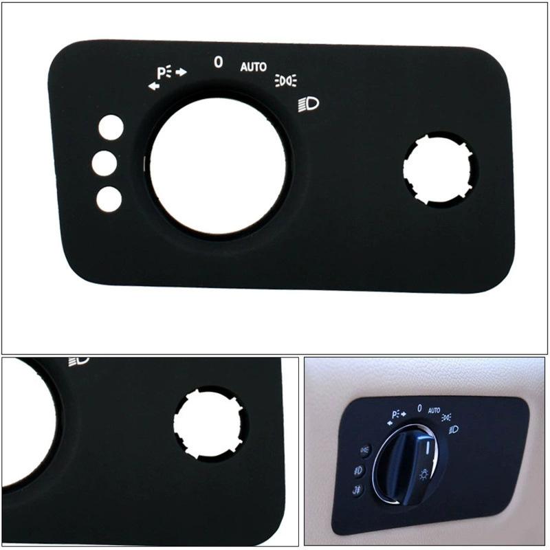Front Headlight Control Switch Button Cover For Mercedes CLS W219 2007-2009 Headlight Switch Button Panel Cover Trim Replace