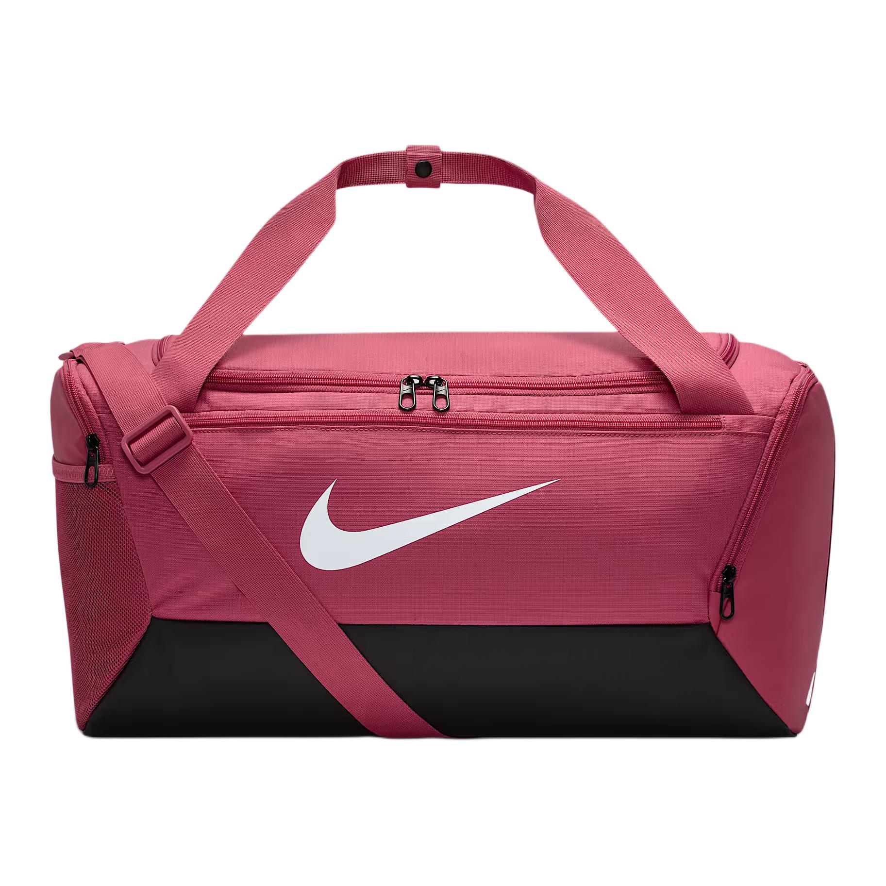 Nike Brasilia Polyester Handbag Small Unisex Red DM3976-634