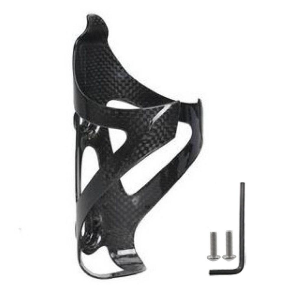 Suporte de Garrafa de Água para Bicicleta Profissional Fibra de Carbono Leve Resistente Fosco Elegante Gaiola para Garrafa de Água de Bicicleta para Montanha