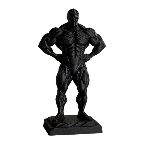 3D Printed Muscle Man Figurine, Funny Muscular Desktop Sculpture, Collectible Gym Fitness Statue, Gift for Men, Bodybuilders
