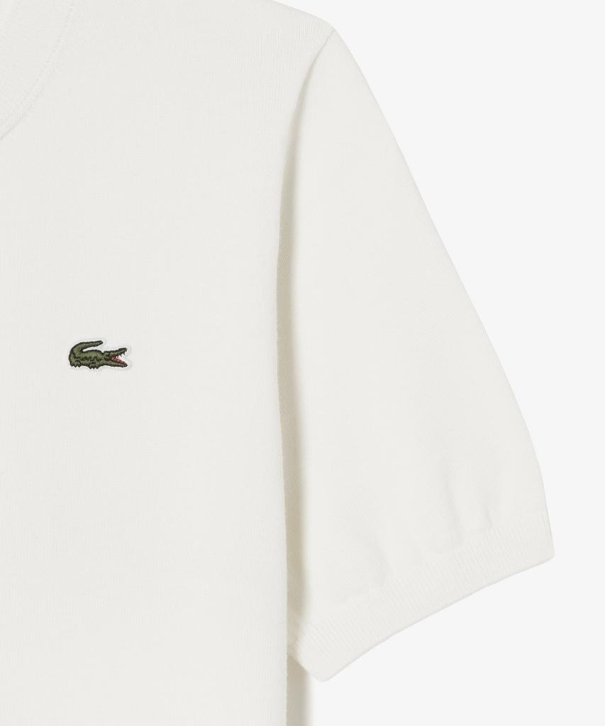 LACOSTE Women'S Basic Crew Neck Short Sleeve Sweater Af115E-56G 70V