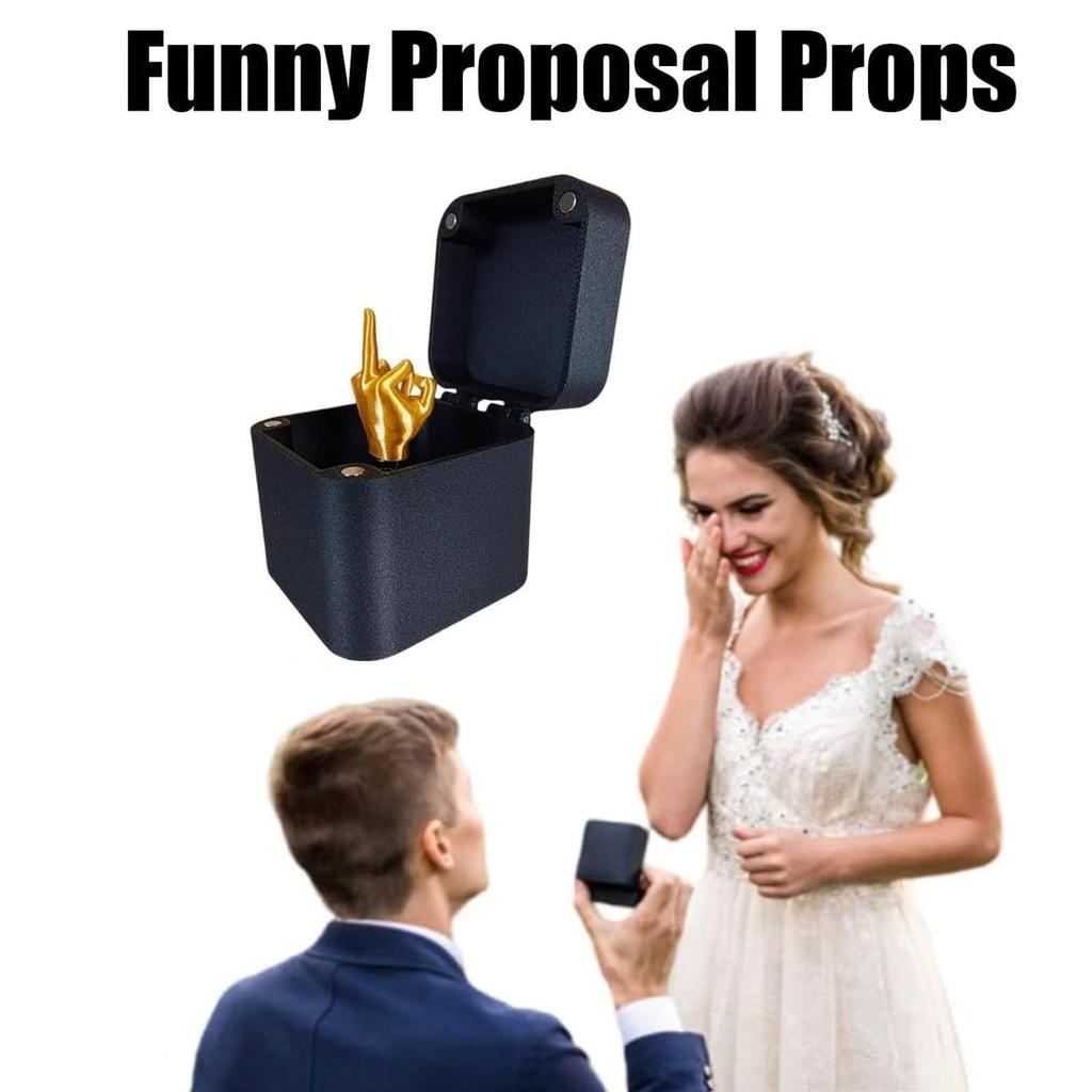 Interesting Prank Gift Middle Finger In Box Box Funny Creative Gifts Office Desk Decoration Home Decoration Gifts For Guests