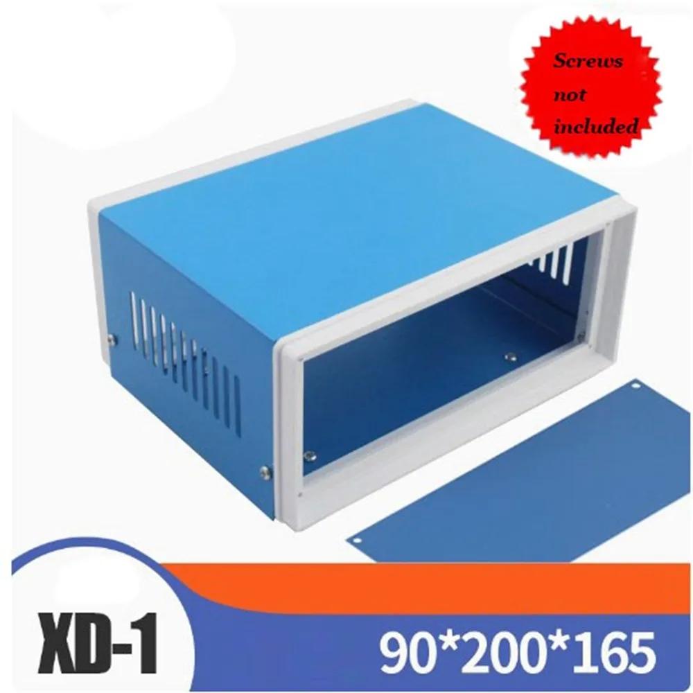 New Metal Electronic Module Instrument Housing Blue&White Multistyles Junction Box Enclosure Project Case Outdoor Indoor