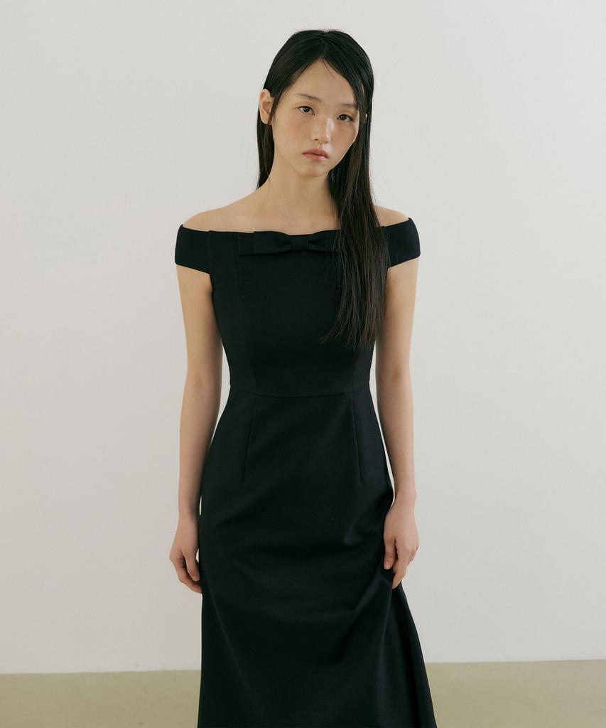 Lucirju Bellucci Ribbon One-Piece (Black)