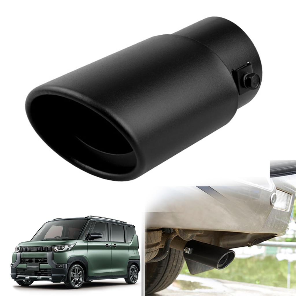 Mitsubishi Delica Mini Exclusive Muffler Cutter Car Tailpipe Custom Exhaust Exhaust Pipe Exterior Parts Stainless Steel Painting Process Rust Pre