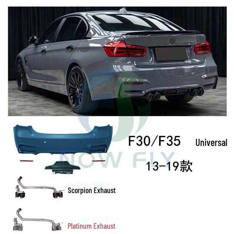 BMW 3 Series (2013-2019) M3 Conversion Kit: Front/Rear Bumpers, Side Bumpers, Hood & Fenders (F30/F35).