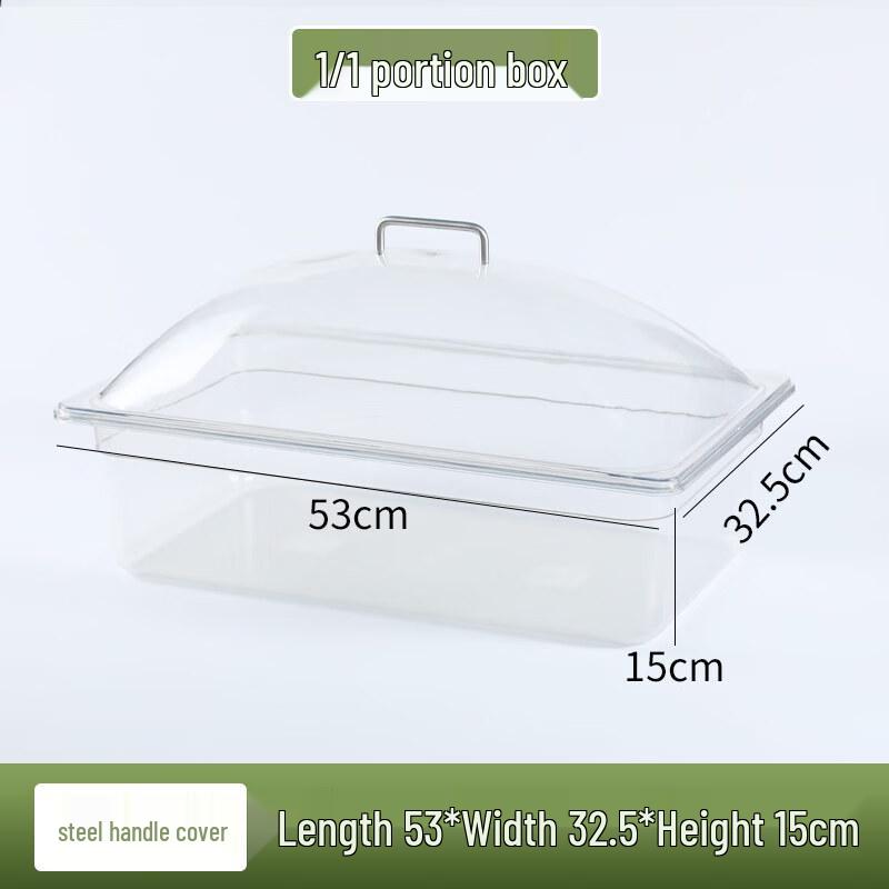 Acrylic Transparent Food Display Tray