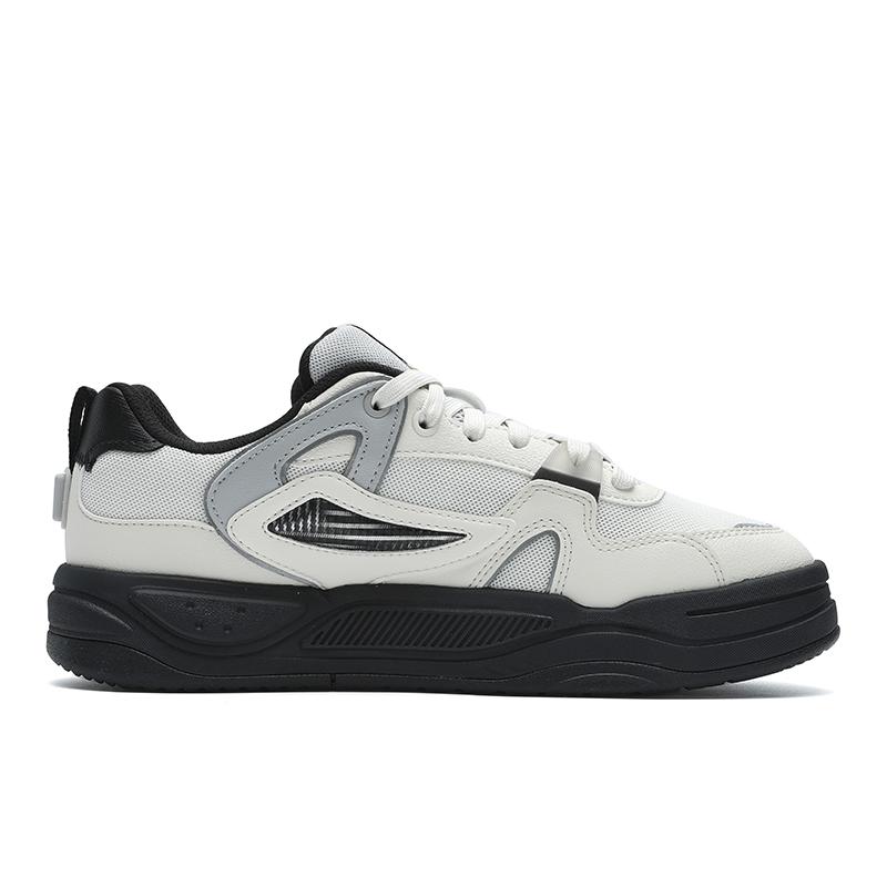 Fila Fusion Bank II Comfortable Versatile Durable Low-Top Skate Shoes Women Sneaker Black White T12W422304ASG
