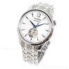 Citizen Automatic Open Heart Silver NH9131-73A Men's Watch, Design, See-Through Back, Waterproof, White,