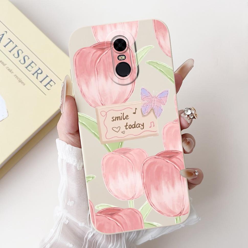 Husă Colorată cu Model Pentru Xiaomi Redmi 5 Plus Note 5 Subțire Huse din Silicon Moale Pentru Redmi5 Plus (Redmi Note5) Coperta Coque