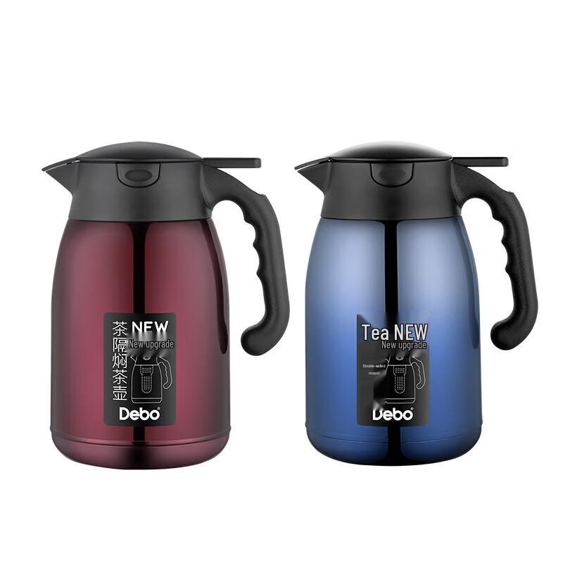 Debo 1.6L 316 Stainless Steel Insulated Stewing Teapot