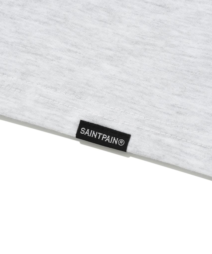 SAINTPAIN Sp Pray Hands Long Sleeve - Ash Melange