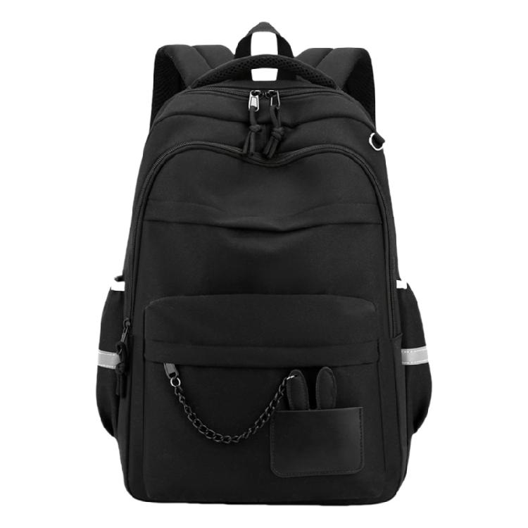 

Large Capacity Backpack Lovely Rabbits Print Backpack Girls School Bag School Backpack Korean Styles Backpack чорний