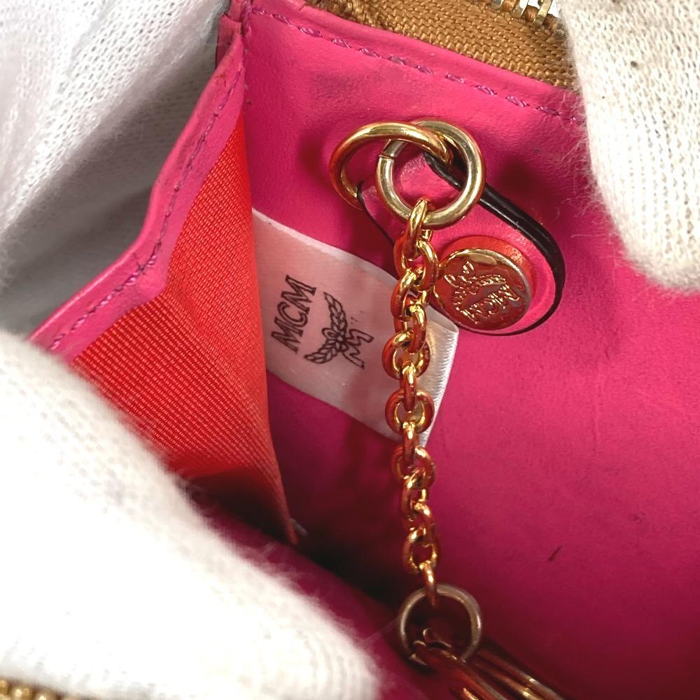 MCM Vicetos logo Wallet Coin Compartment with key ring coin purse