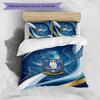 Sheffield Wednesday Football Printed 3 Pieces Bedding Set, Comfortable Skin Friendly Bedroom Duvet Cover Set
