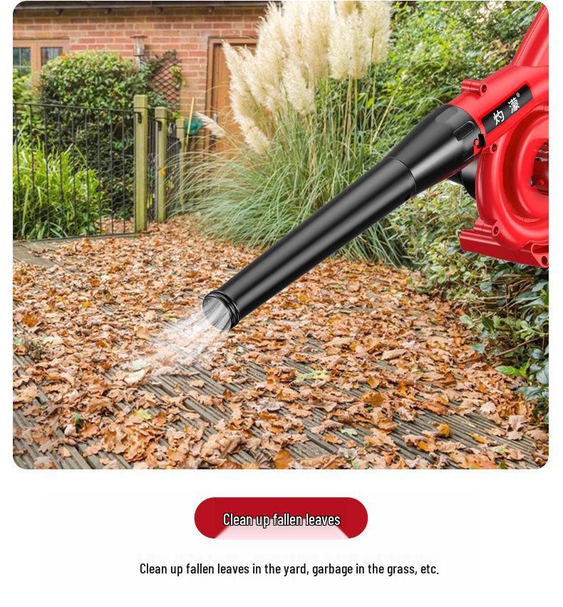 Portable Dual-Purpose Blower: Outdoor Barbecue & Dust Cleaning, High-Power Handheld Blower with Blowing and Suction Functions