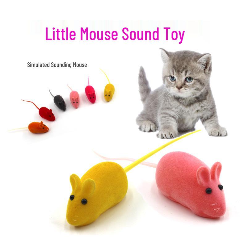 

Интерактивная игрушка-дразнилка для кошек: Звучащая мышь и симуляция рыбы, тренировочное удилище