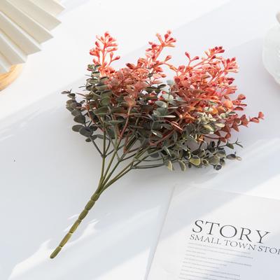 Artificial Trees Plastic Eucalyptus Wedding Banquetbride DIY Christmas Wreath Home Outdoor Garden Bonsai Decoration Vase Hotsale