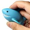 LED Illuminated Shark Shape Keychains Offering Light for Dark Key Finding At Night and As Fun Decorations