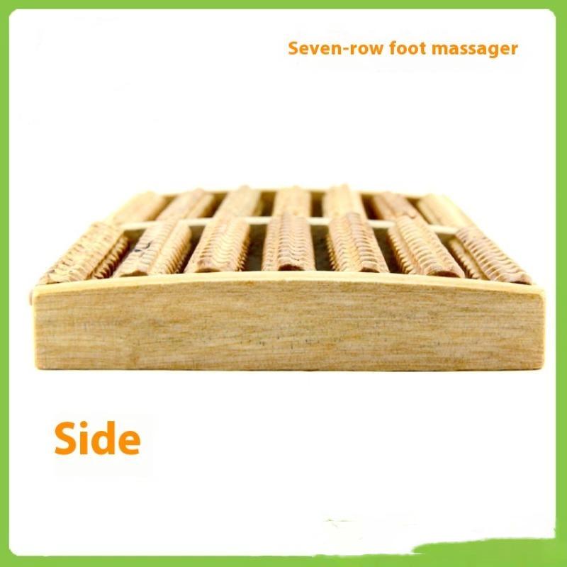 1Pc Wooden Foot Massager Roller Reflexology For Stress Fitness Health Care Feet Massager Colorful Massage Roller Pain Relief