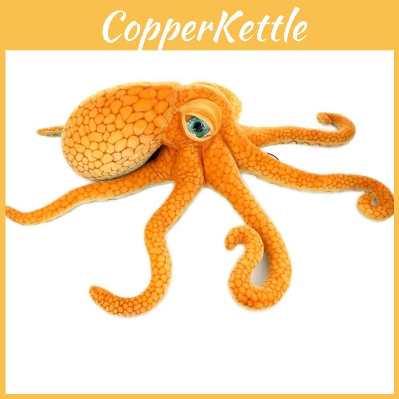 Realistic Octopus Plush Toy With Soft Short Plush For Kids And Teens