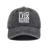 Fix Stuff Cotton Baseball Cap With Embroidered Print For Summer Outdoor Sunshade