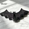 Gothic Bathroom Decor 3D Printed Bat Hook for Glass Shower Door, No Drill Snap Niche Decorative Hooks on Clip Hanger, Hanger Towel Loofah Punch