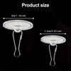 100Pcs Self-Adhesive Utility Hooks Mark-Free Wall Hooks  Wedding Decorations