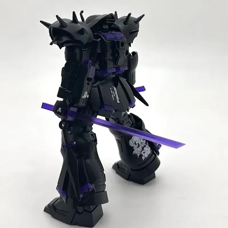 HG /144 MS-08TX Efreet Night Fighting Type Black Warrior Color Mech Assembly Model Kit Action Figures Decorative Boy Toy Gift