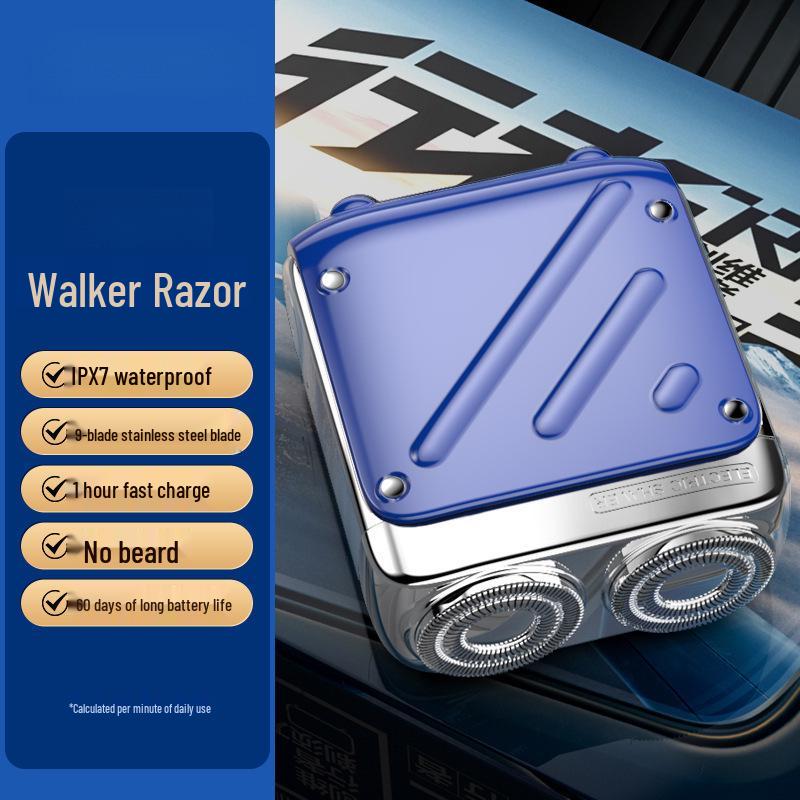 Skyworth Walker Waterproof Electric Razor - New Model, Portable, Men s Gift Box, Free Shipping Default Item