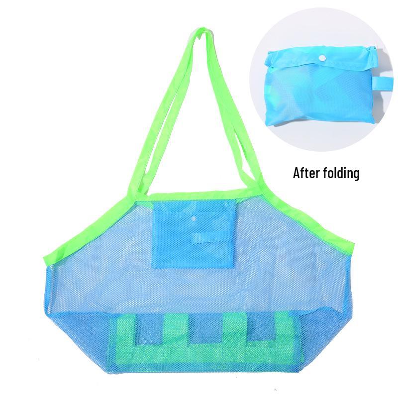 Large Capacity Children's Beach Toy Storage Mesh Bag