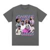 Rap singer Chris Brown Breezy pattern Tshirt Harajuku womes short sleeved Tshirt T-shirt street wear fan gift