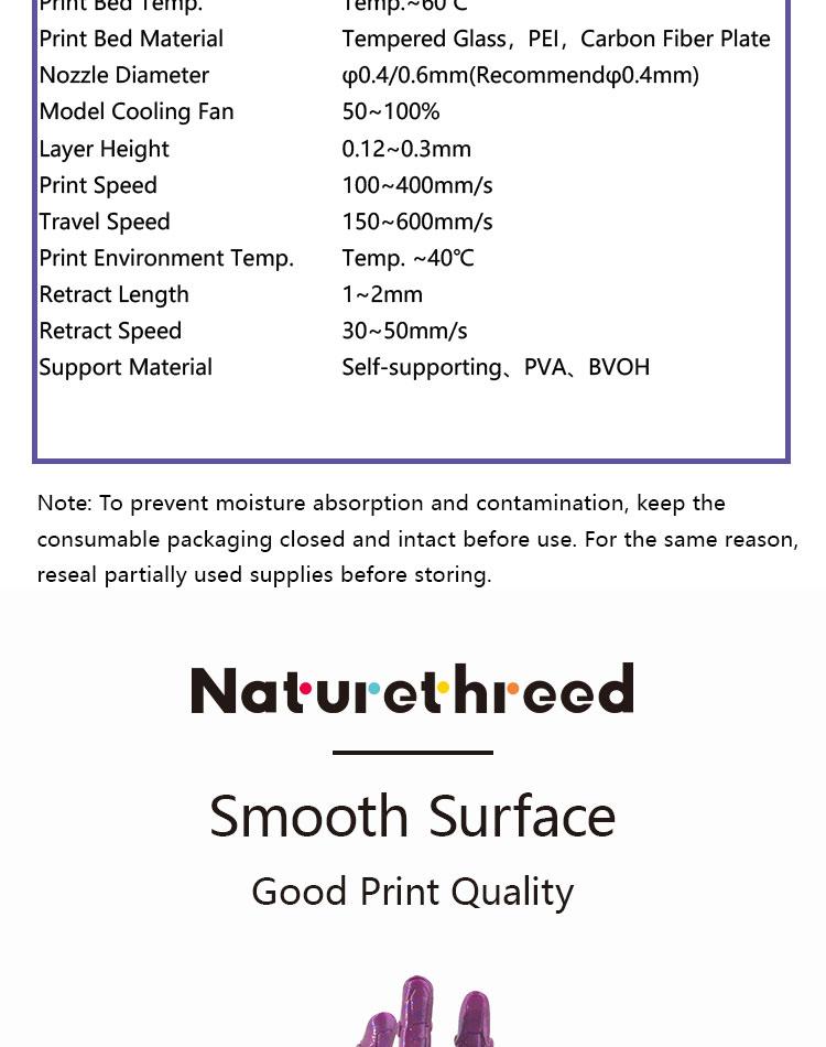 Nature3d PETG Basic OEM 3D Printer Filament 1.75mm Plastic Rods 1kg/5kg/10kg FDM Moulding 200C High Quality Red Color Filament