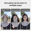 Balaclava Men Women Face Mask Sun/UV Protection Breathable Long Neck Covers for Cycling Motorcycle Fishing Hooded Sun Hat Mask