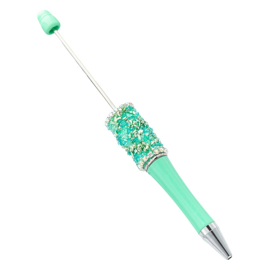 Beadable Ballpoint Pen Rhinestone Ballpoint Pen Funny Writing Pen for Boy Girl Kid Class Reward Birthday Party Favor